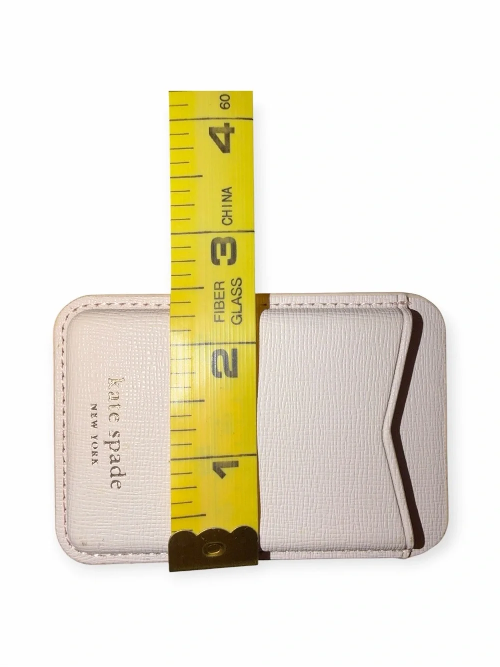 Kate Spade Light Pink Card Holder and Black Leather card holder duo